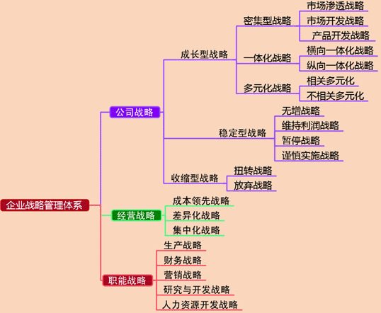 2017高級會計師《高級會計實務》預習知識點：企業(yè)戰(zhàn)略管理