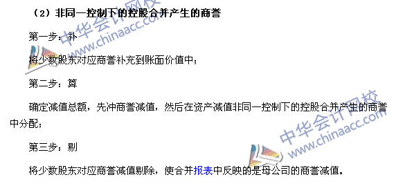 2017年中級職稱《中級會(huì)計(jì)實(shí)務(wù)》高頻考點(diǎn)：商譽(yù)減值的處理