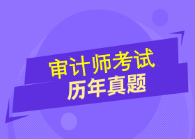 歷年審計師試題 考前過一遍