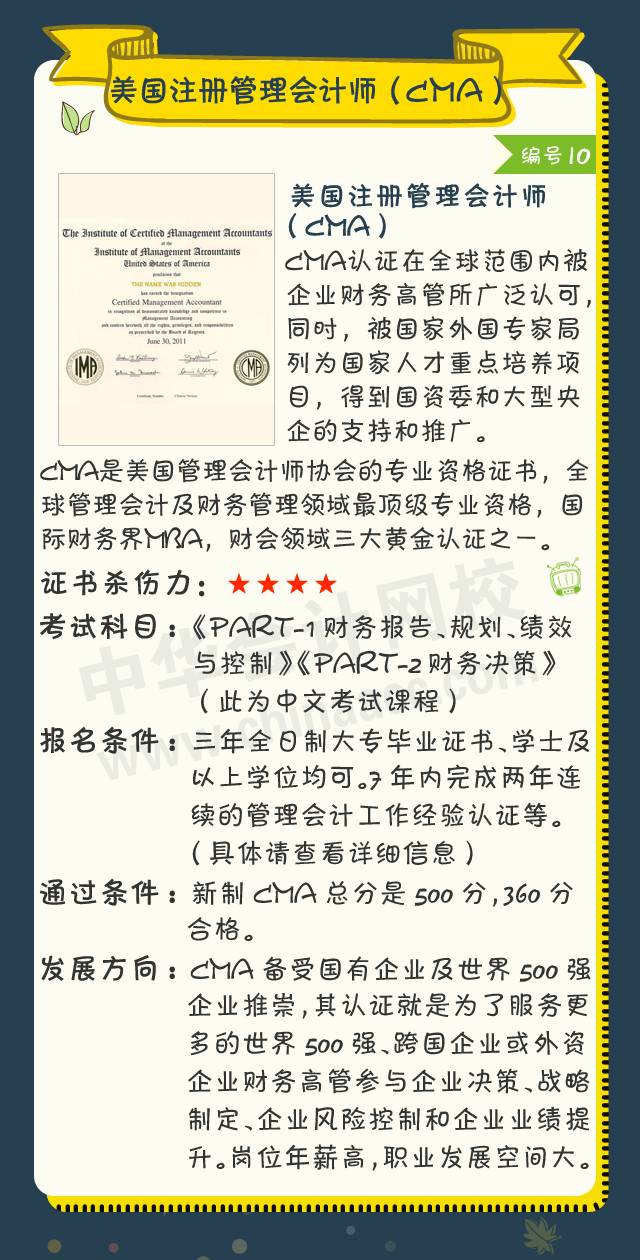 2018年會計人可考的證書大盤點！ACCA證書殺傷力六顆星