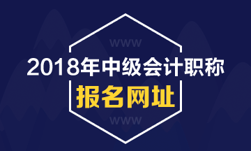 安徽馬鞍山2018年中級會計職稱報名網(wǎng)址