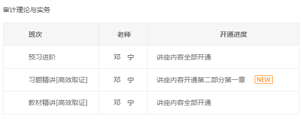 審計理論與實務課程更新8-1