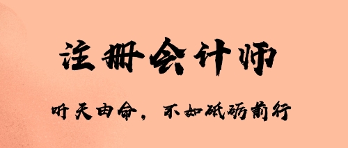 注冊(cè)會(huì)計(jì)師考試2019