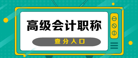 2019年陜西高級(jí)會(huì)計(jì)職稱成績(jī)查詢通知