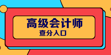 安徽2019高級會計師成績查詢開始了