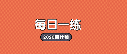 2020中級審計師備考