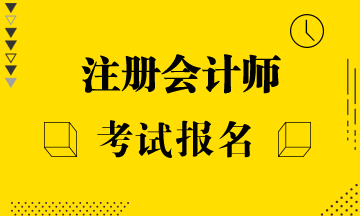 2020年寧夏注冊會計師專業(yè)階段考試報名時間