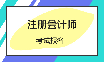 廣東茂名注冊(cè)會(huì)計(jì)師考試報(bào)名條件