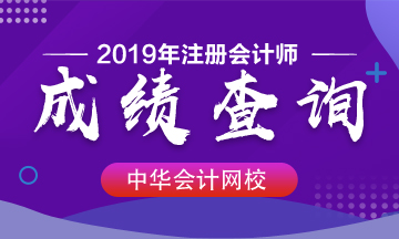 呼和浩特2019注會成績公布時間