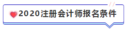 【精華長文匯】2020年注冊會計(jì)師報(bào)名時間和報(bào)名條件 