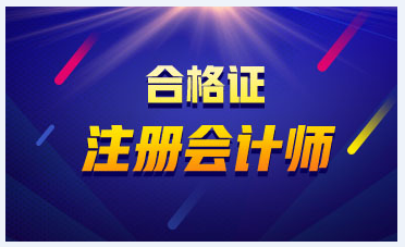 聊城2019注冊(cè)會(huì)計(jì)師證書領(lǐng)取時(shí)間