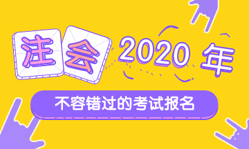 2020年安徽合肥注冊會計(jì)師專業(yè)階段報(bào)名時間