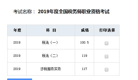 快來曬曬你的稅務(wù)師成績單