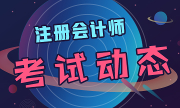 河北2020年注冊會計師考試時間