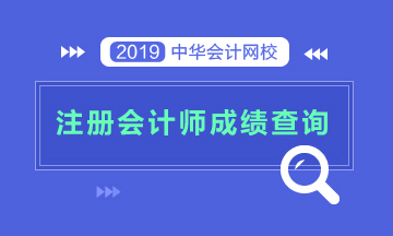 福建莆田2019年cpa成績(jī)查詢