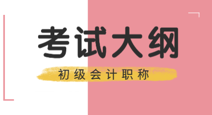 2020年初級(jí)會(huì)計(jì)考試大綱你看了嗎？