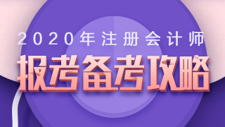 2020年注冊會計(jì)師報(bào)名+備考高頻問題全解析