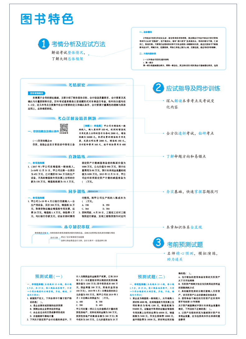 抓住機(jī)會！中級會計實務(wù)應(yīng)試指南圖書特點(diǎn)&試讀