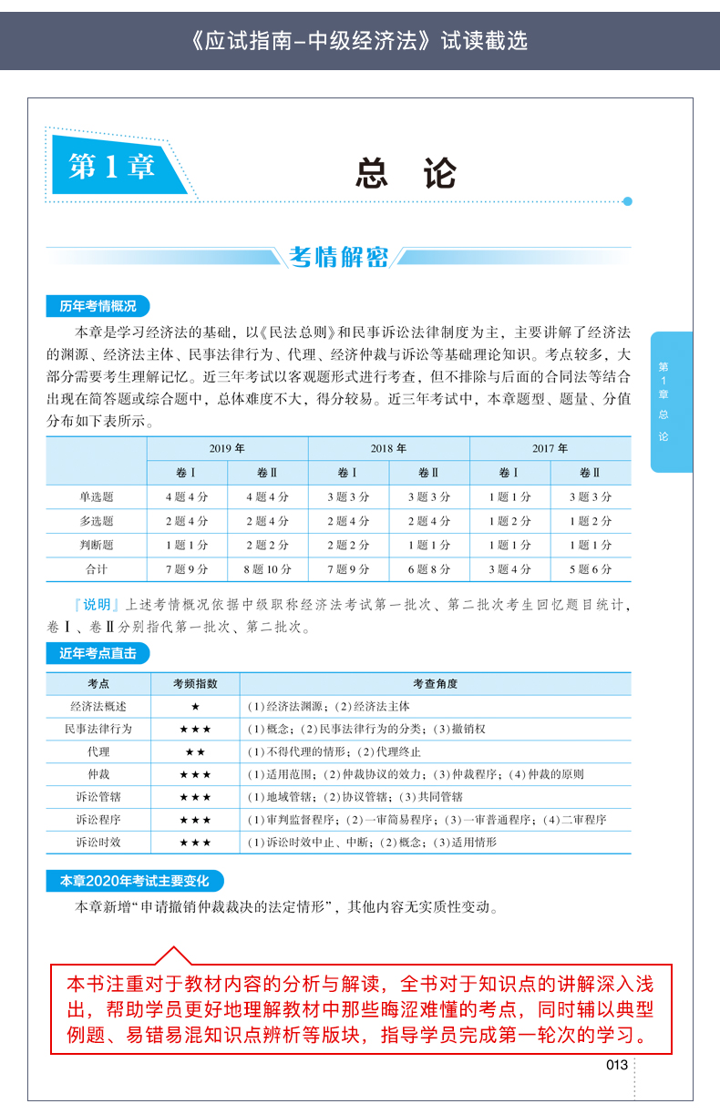 現(xiàn)貨熱銷！中級經(jīng)濟(jì)法應(yīng)試指南圖書特點(diǎn)&試讀！