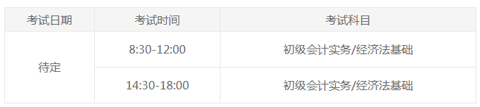 原定5月9日初級考試 5月9日會公布考試時間嗎？