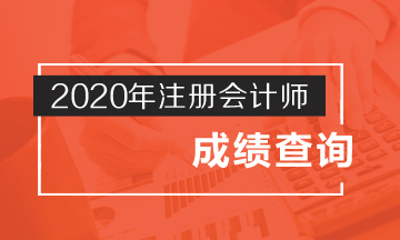 江西南昌2020年注冊會計(jì)師成績查詢時(shí)間 