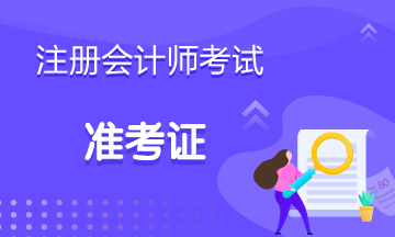 公布青海2020年CPA準(zhǔn)考證打印時(shí)間了嗎？