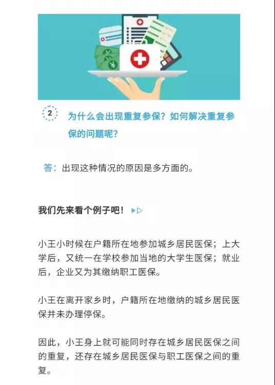 重復(fù)參保繳費(fèi)能不能享受雙重報(bào)銷(xiāo)待遇？答案是……