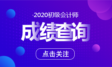 2020年初級會計(jì)考試成績何時(shí)公布？