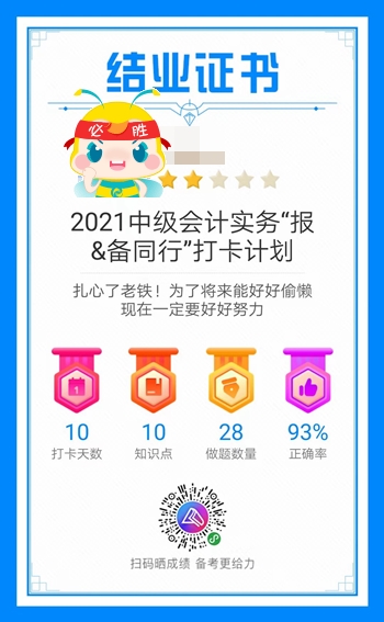 贏2021定制臺歷最后機會！中級打卡活動30日18點開始抽獎！