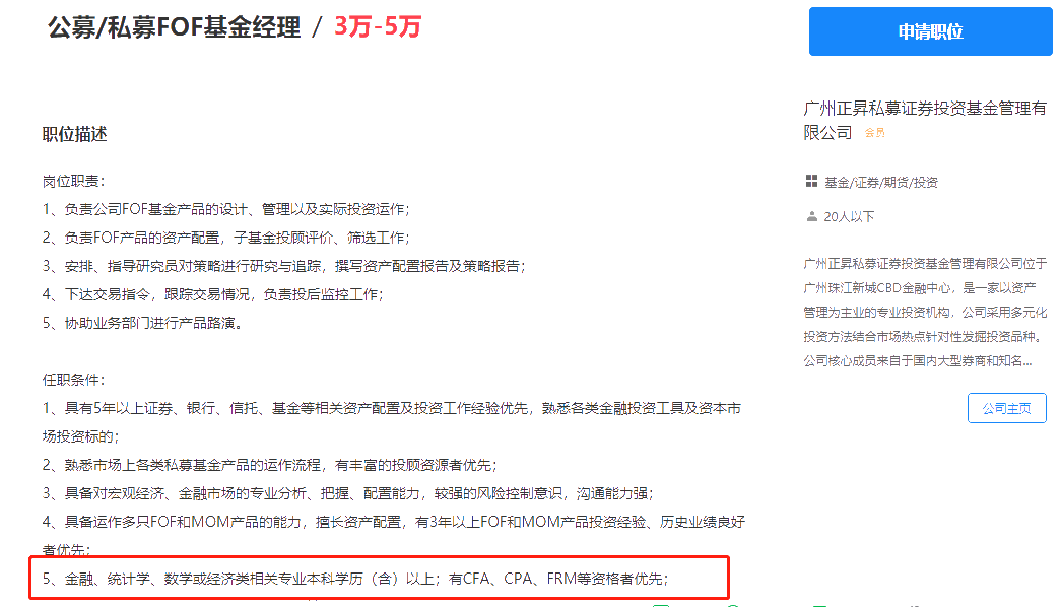 大家都想考CFA，CFA的含金量到底如何？