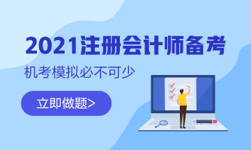 2021年注冊(cè)會(huì)計(jì)師機(jī)考模擬系統(tǒng)正式上線?。ㄕ桨妫? suffix=