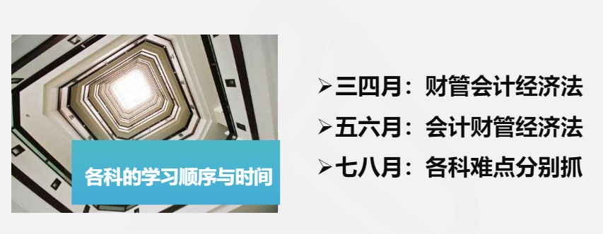 備考2021中級會計職稱 各科目學習順序如何安排？