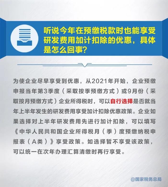 漲知識！九張圖了解研發(fā)費用加計扣除新政策 收藏！