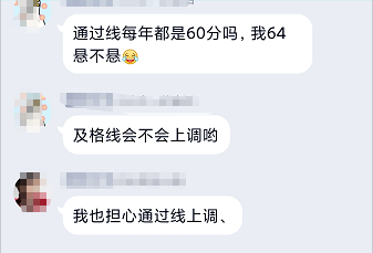 2021年高會及格線會不會上調？64分能過嗎？