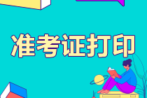 江蘇2021注會(huì)考試準(zhǔn)考證打印時(shí)間要知道！