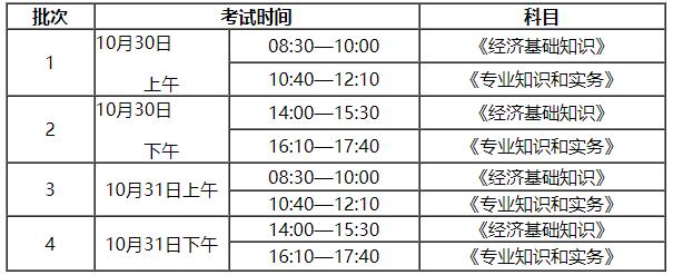 廣西2021初中級經(jīng)濟(jì)師考試時(shí)間