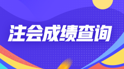 西藏2021年注會成績查詢?nèi)肟谝验_通！火速查分>