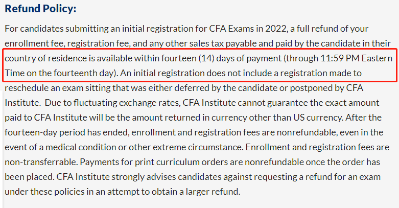 2022年11月CFA報名時間正式出爐！2月1日開始報名