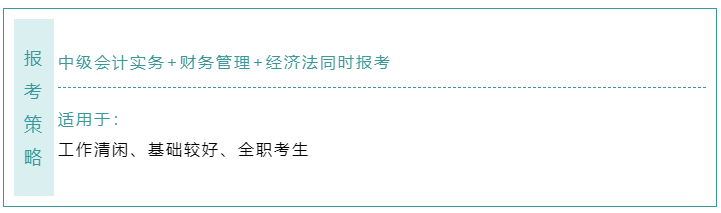 不知道中級會計職稱報考科目如何搭配？這樣選！