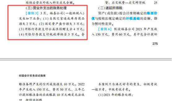 2022年初級會計考試試題及參考答案《初級會計實務》單選題