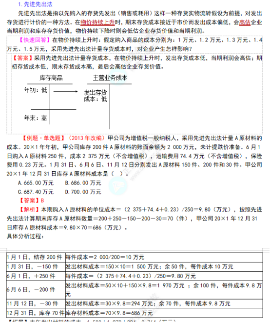 2022注會(huì)會(huì)計(jì)考點(diǎn)總結(jié) (26)