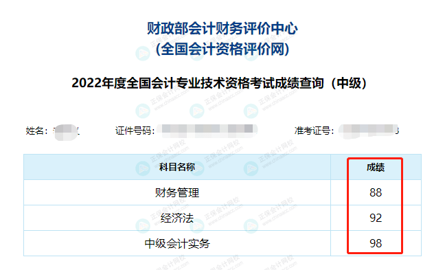 2022中級會計成績公布后要低調(diào)？但實力不允許??！必須曬出來！