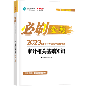 審計(jì)相關(guān)基礎(chǔ)知識必刷金題