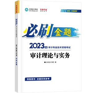 審計(jì)理論與實(shí)務(wù)必刷金題