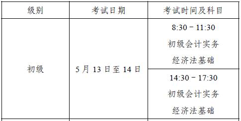 注意啦！這個(gè)地區(qū)初級(jí)會(huì)計(jì)考試僅2天時(shí)間 快查>