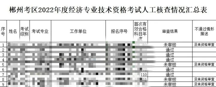 多地初中級經(jīng)濟(jì)師復(fù)核結(jié)果公示，結(jié)果顯示未通過…… 