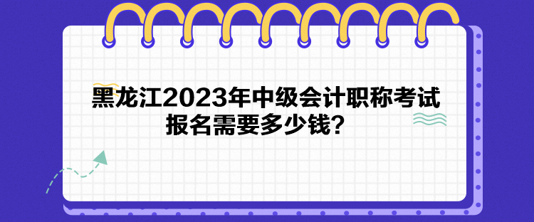 黑龍江2023年中級會(huì)計(jì)職稱考試報(bào)名需要多少錢？