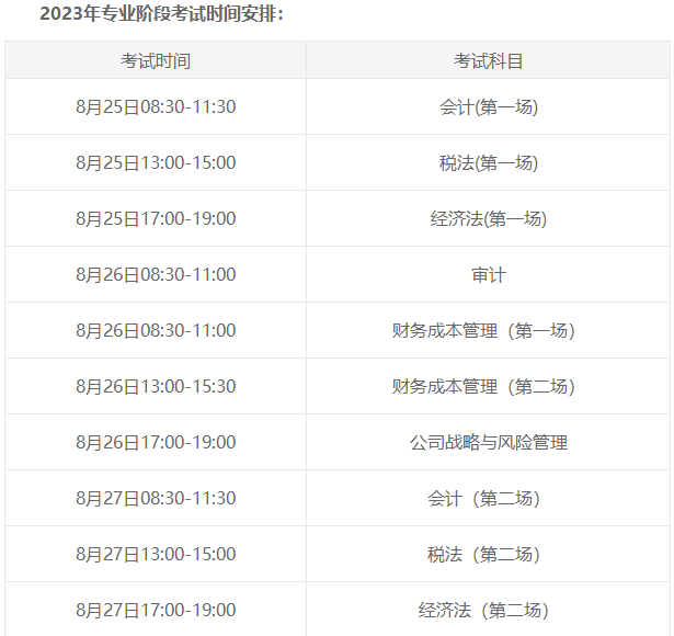 CPA考試8月進(jìn)行！這幾個重要時間節(jié)點請你關(guān)注！