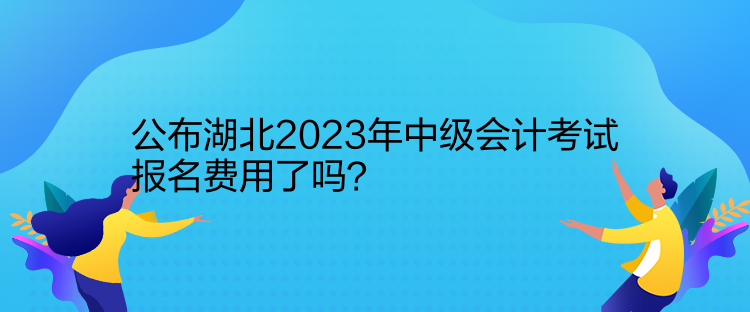 公布湖北2023年中級(jí)會(huì)計(jì)考試報(bào)名費(fèi)用了嗎？