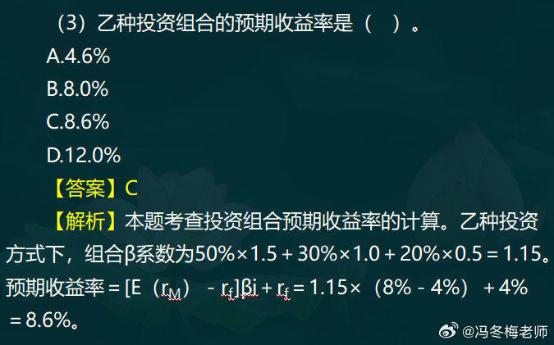 中級經濟師金融案例分析題